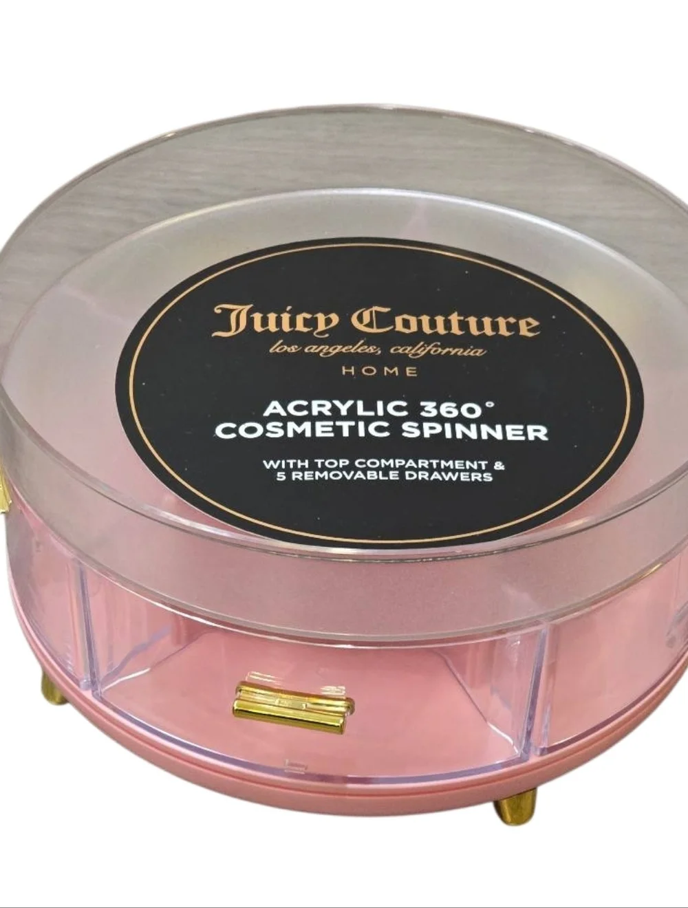 Juicy Couture rotating acrylic
